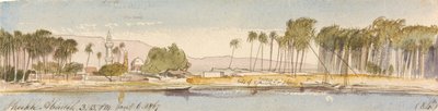 Sheikh Abadeh, 15:15 Uhr, 6. Januar 1867 (84) von Edward Lear